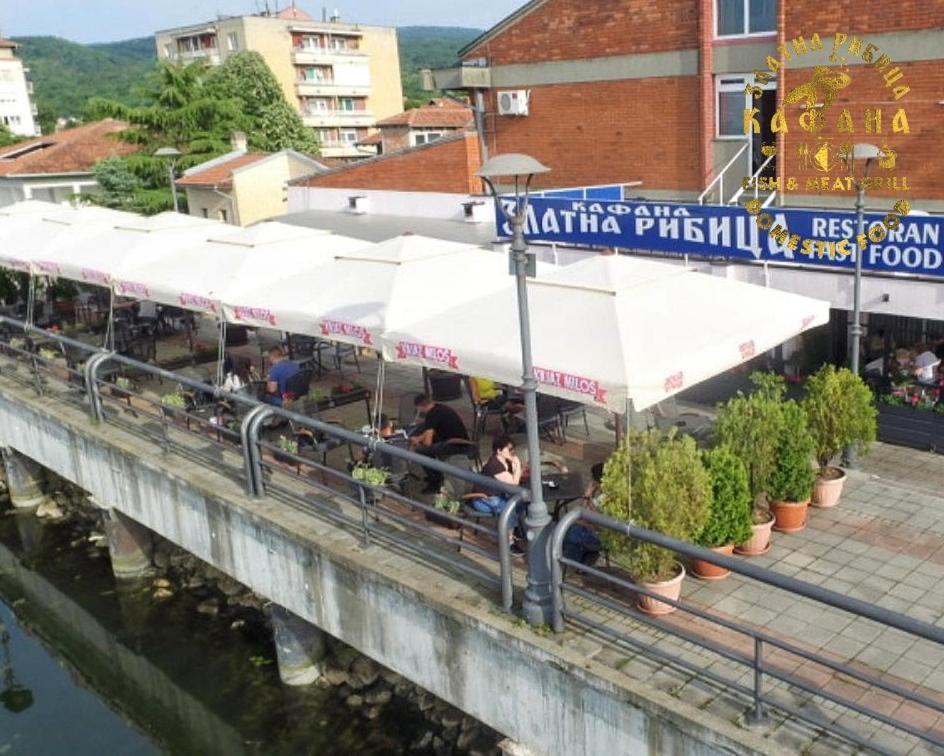 Zlatna Ribica Apartman Galambóc Kültér fotó