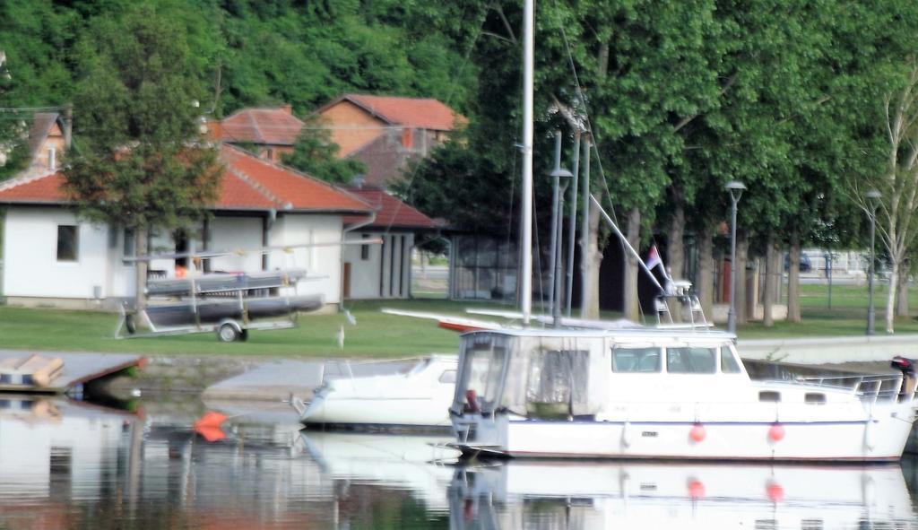 Zlatna Ribica Apartman Galambóc Kültér fotó